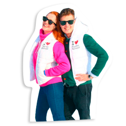 Жилетка с логотипом NS