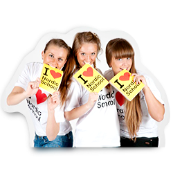 Блокнот I love Nordic School